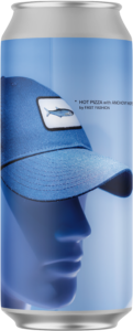 Hot Pizza with Anchovy DDH India Pale Ale Hopped with Citralupomax, Sabrolupomax, Mosaiclupomax, and Segalranch Anchovy Hops 16oz Can